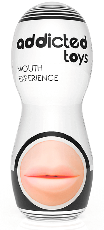 Ruční masturbátor ve tvaru úst - pusy. Simuluje orální sex - kouření_2